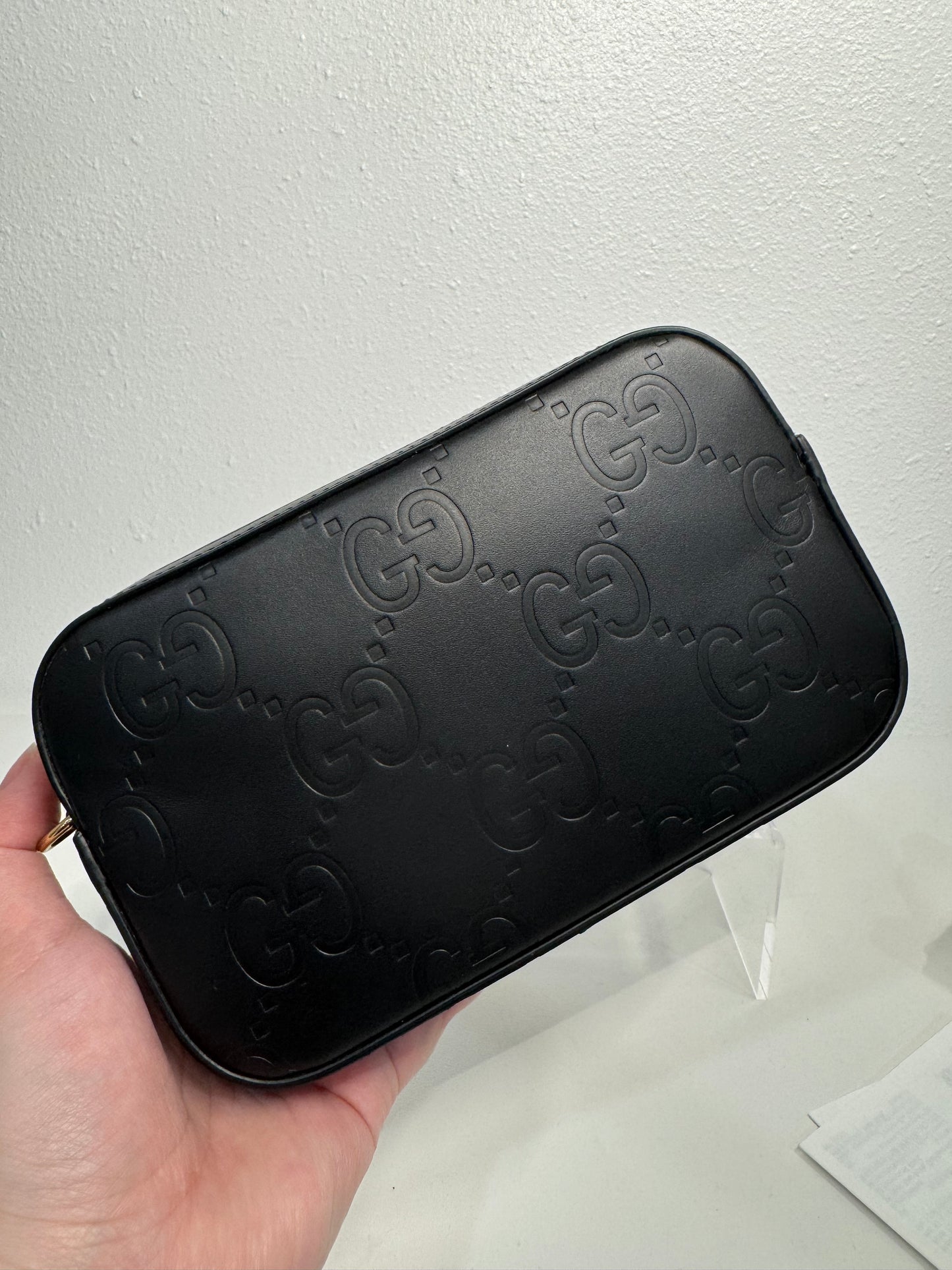 Gucci embossed mini bag