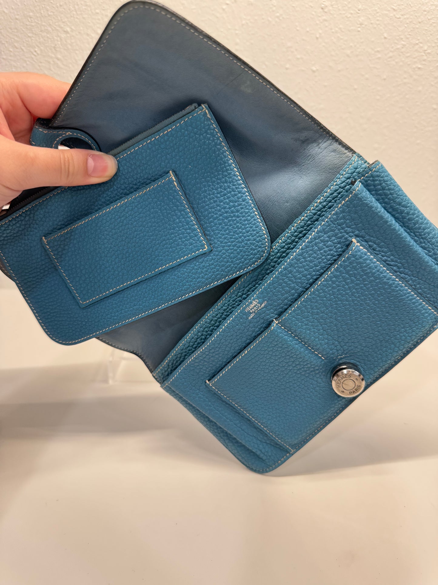 Hermes dogon duo togo wallet