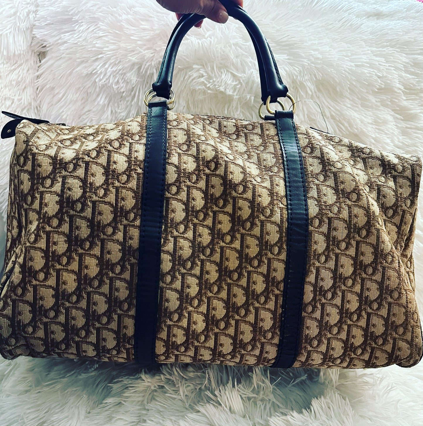 Dior Vintage Travel Bag