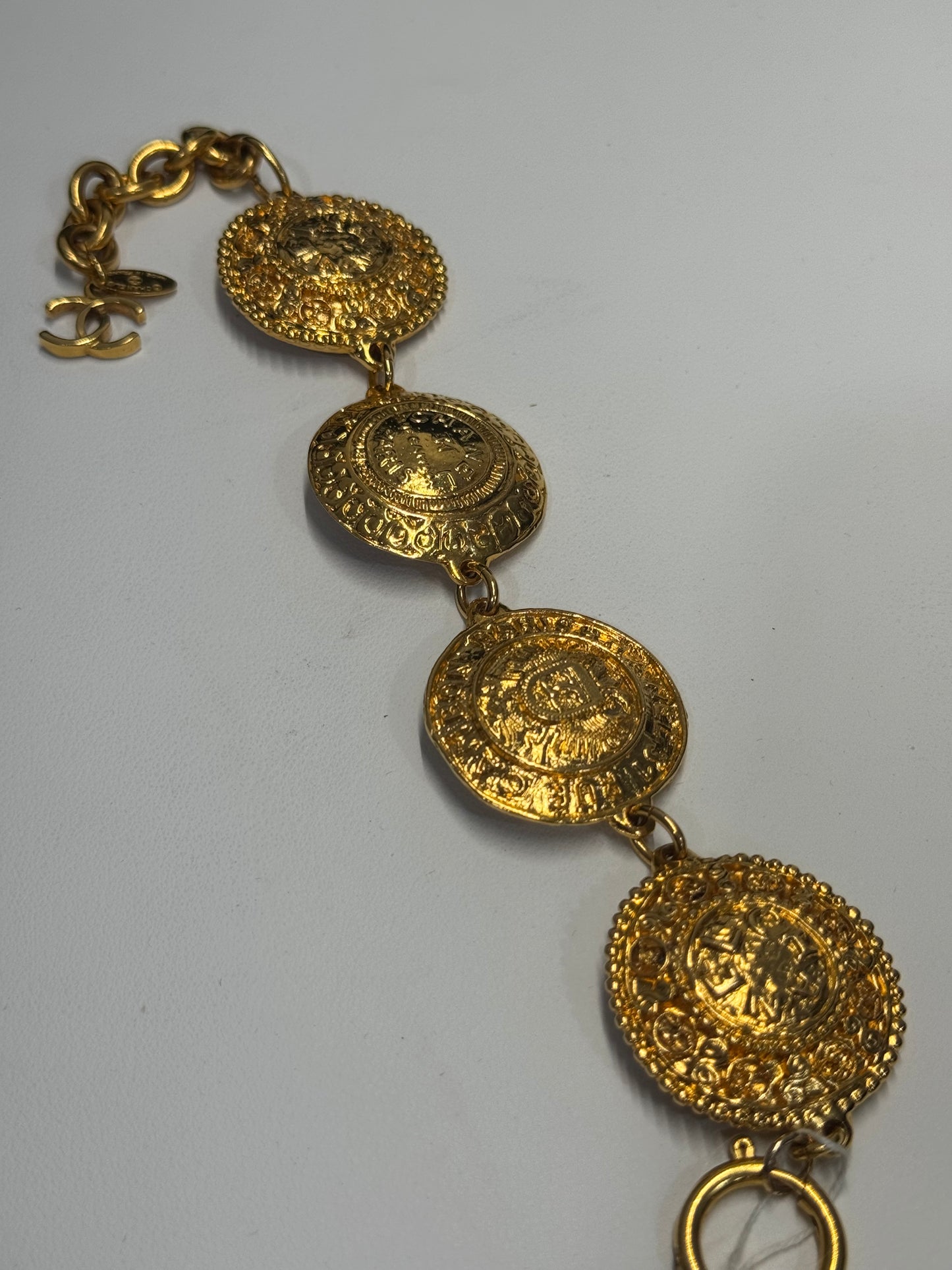 Chanel coin bracelet