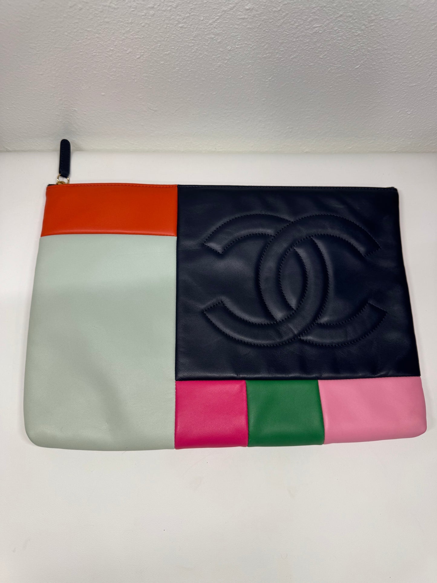 Chanel colorblock