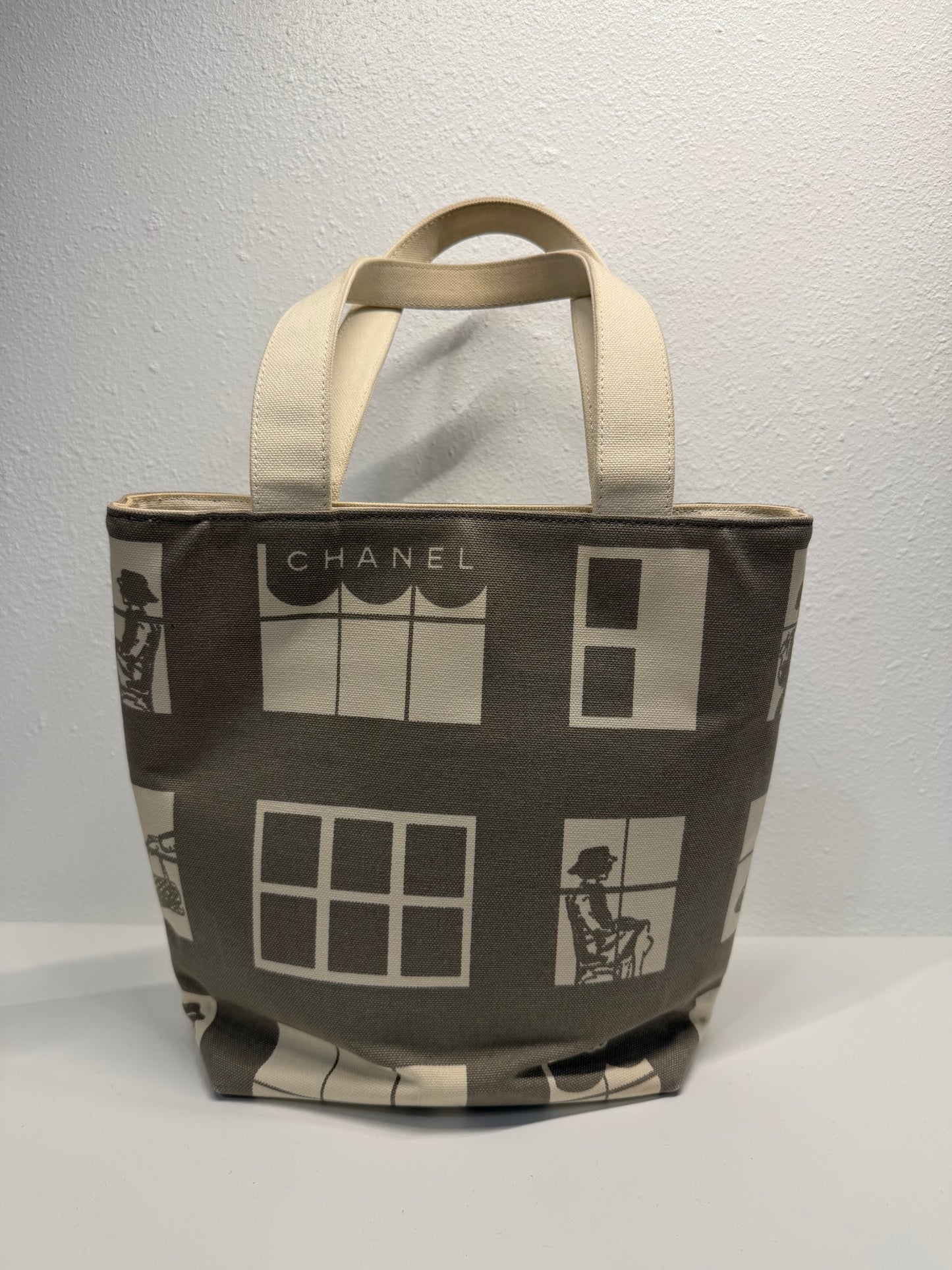 Chanel windows tote