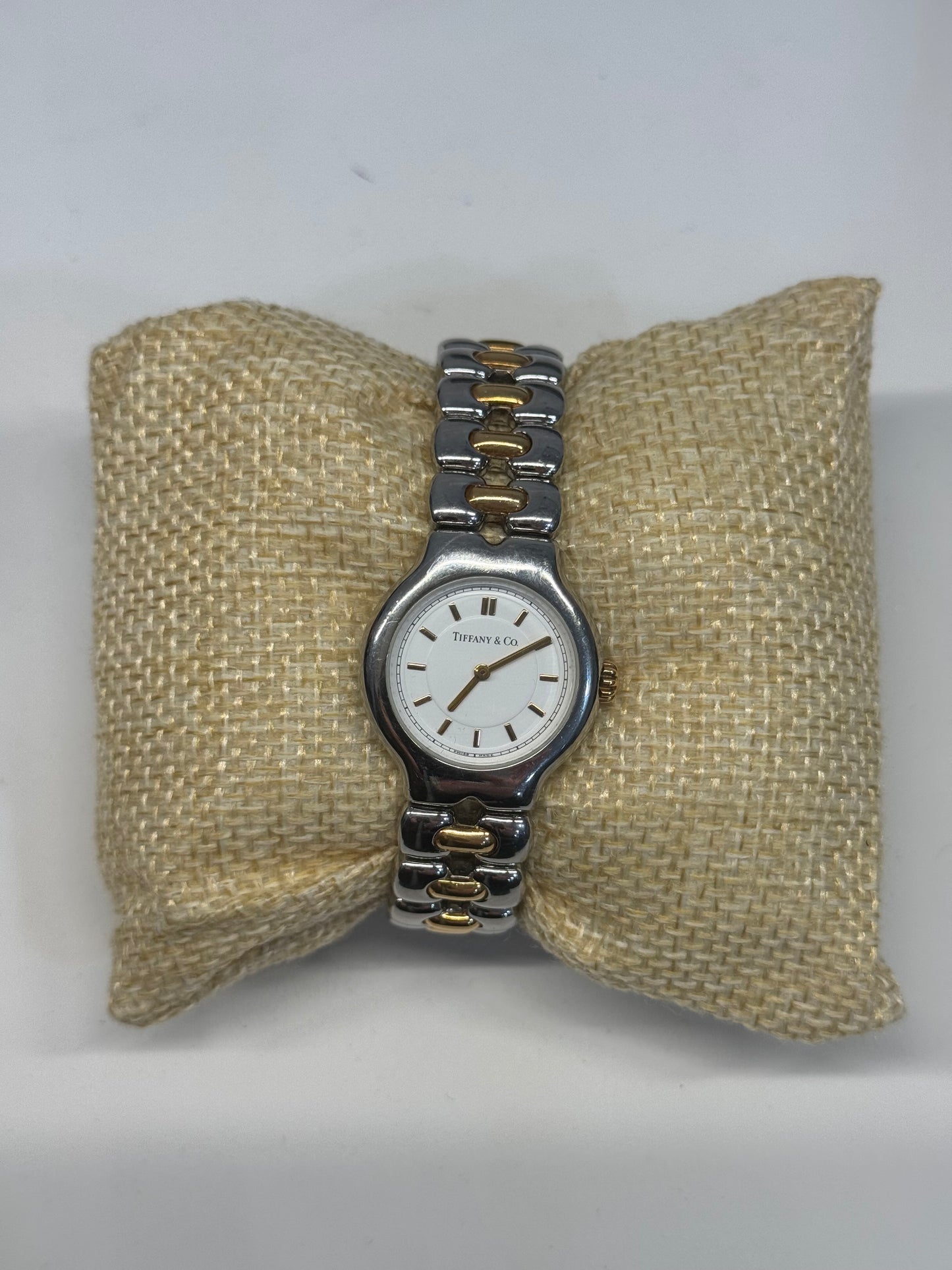 Tiffany&co two tone watch