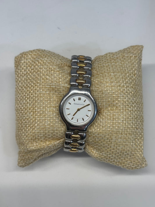 Tiffany&co two tone watch
