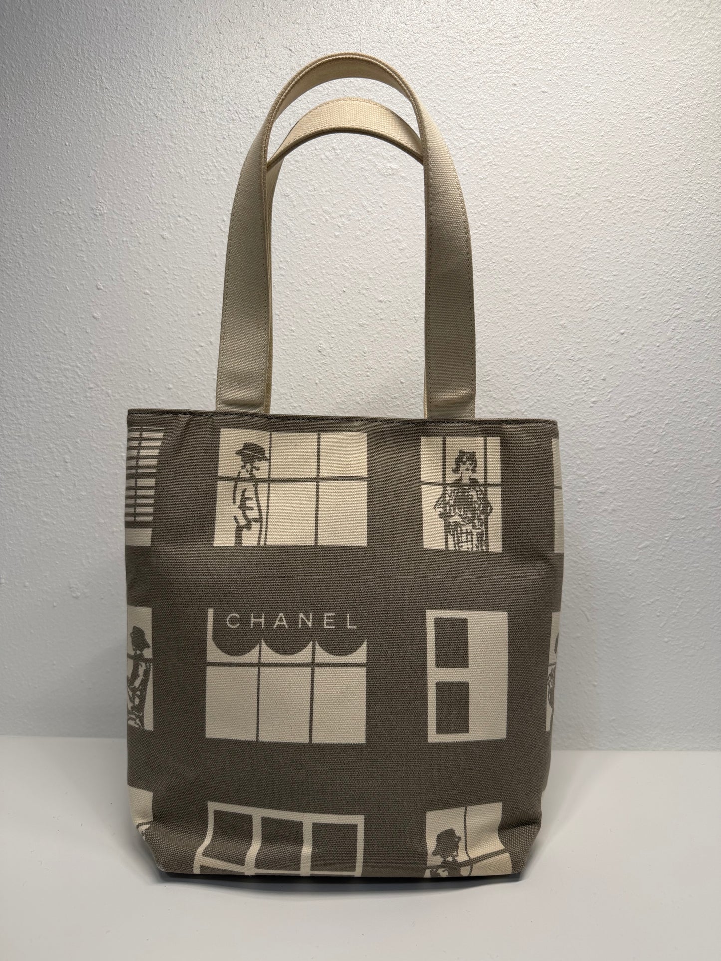 Chanel windows tote