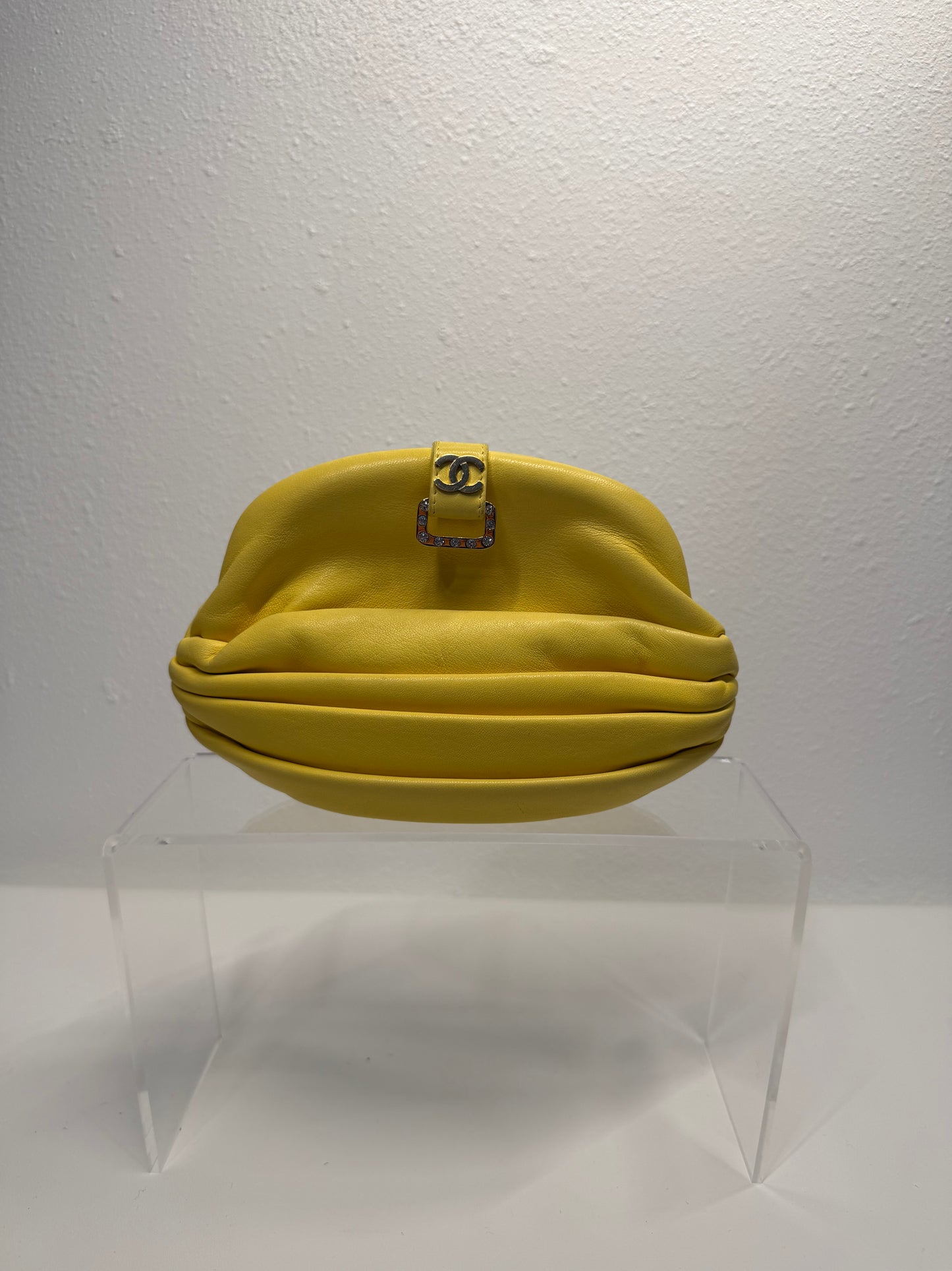 Chanel oval purse chain