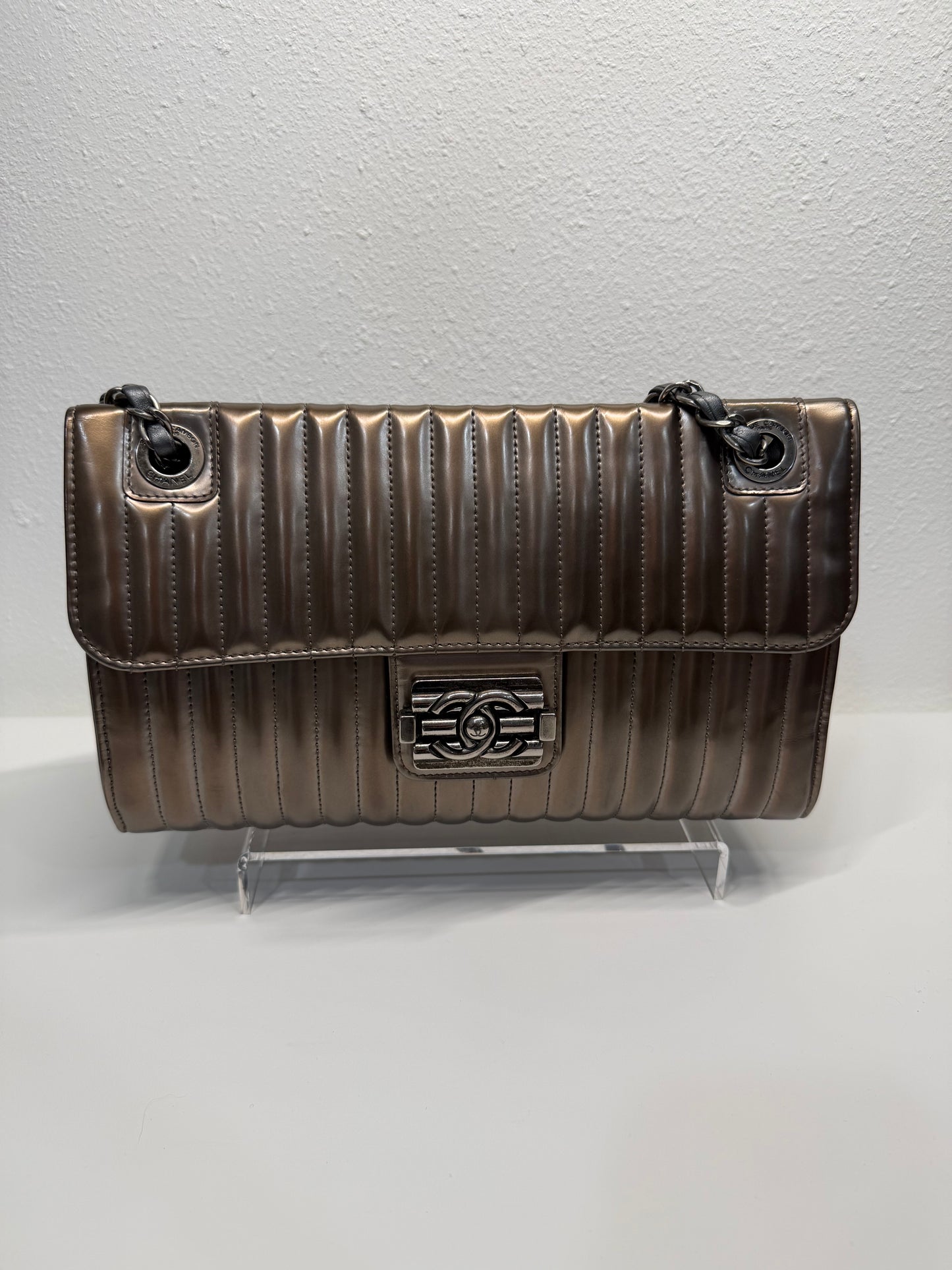 Chanel bronze maharaja express flap
