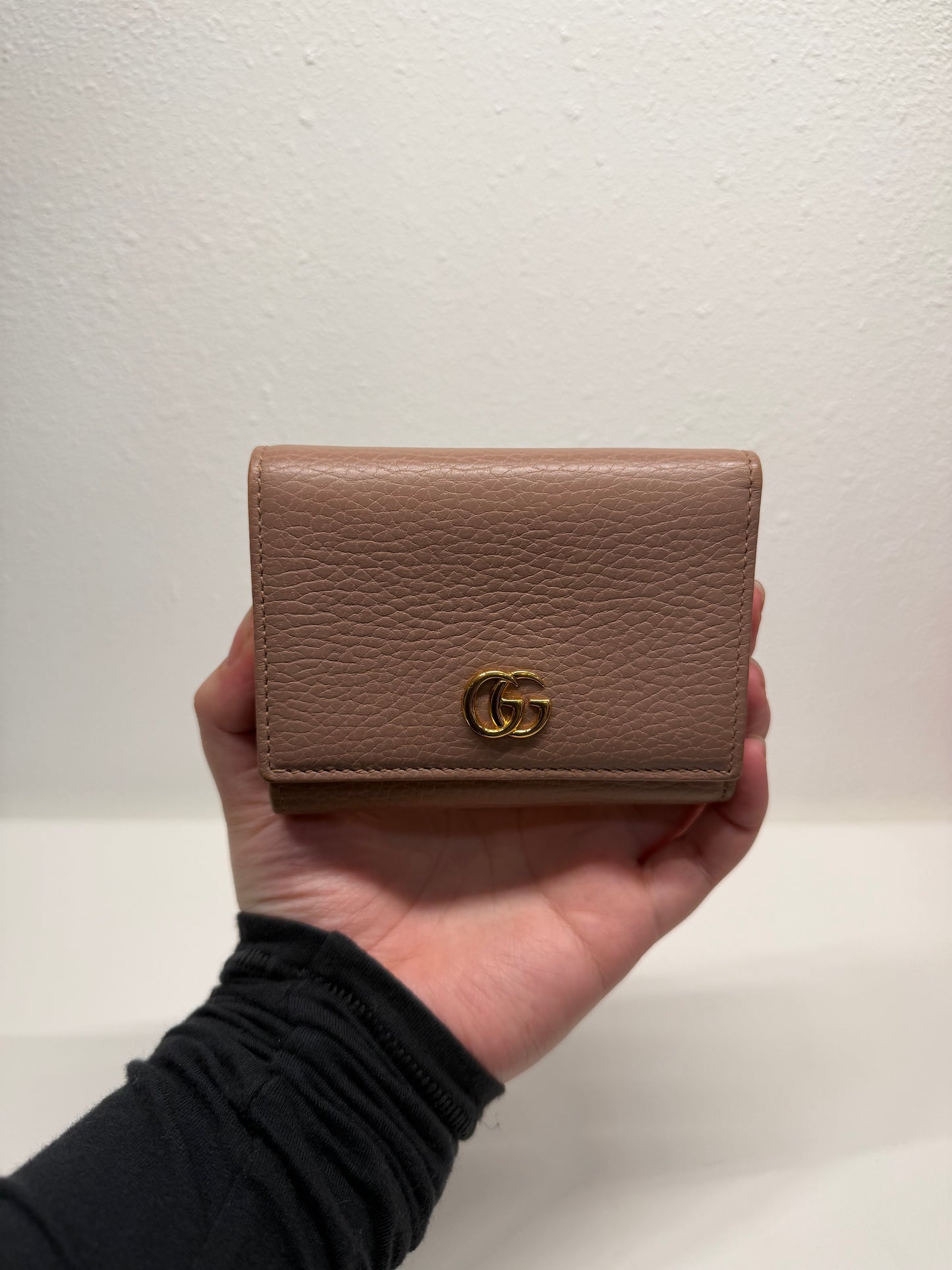 Gucci marmont trifold wallet