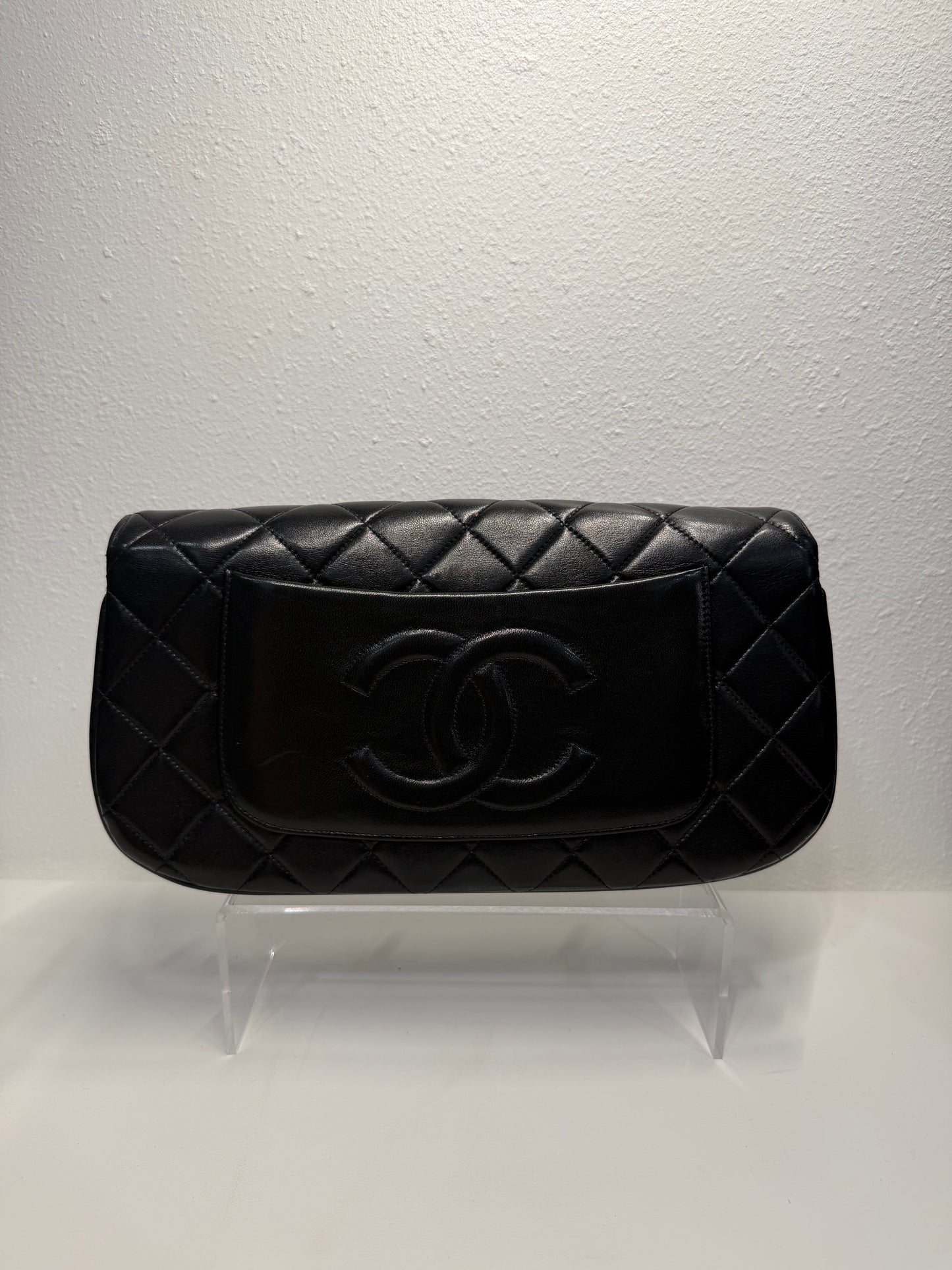 Chanel triple clutch