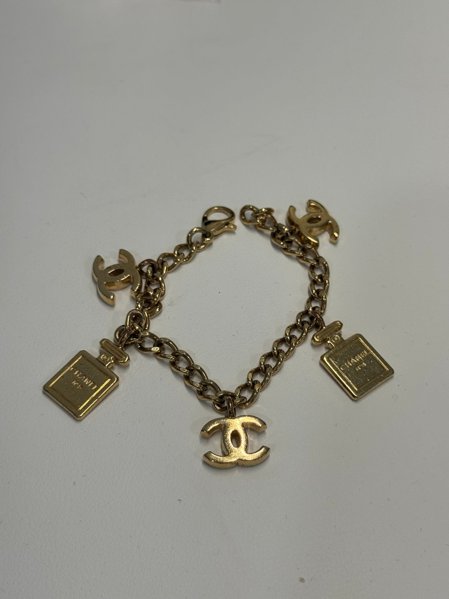 Chanel perfum charm bracelet