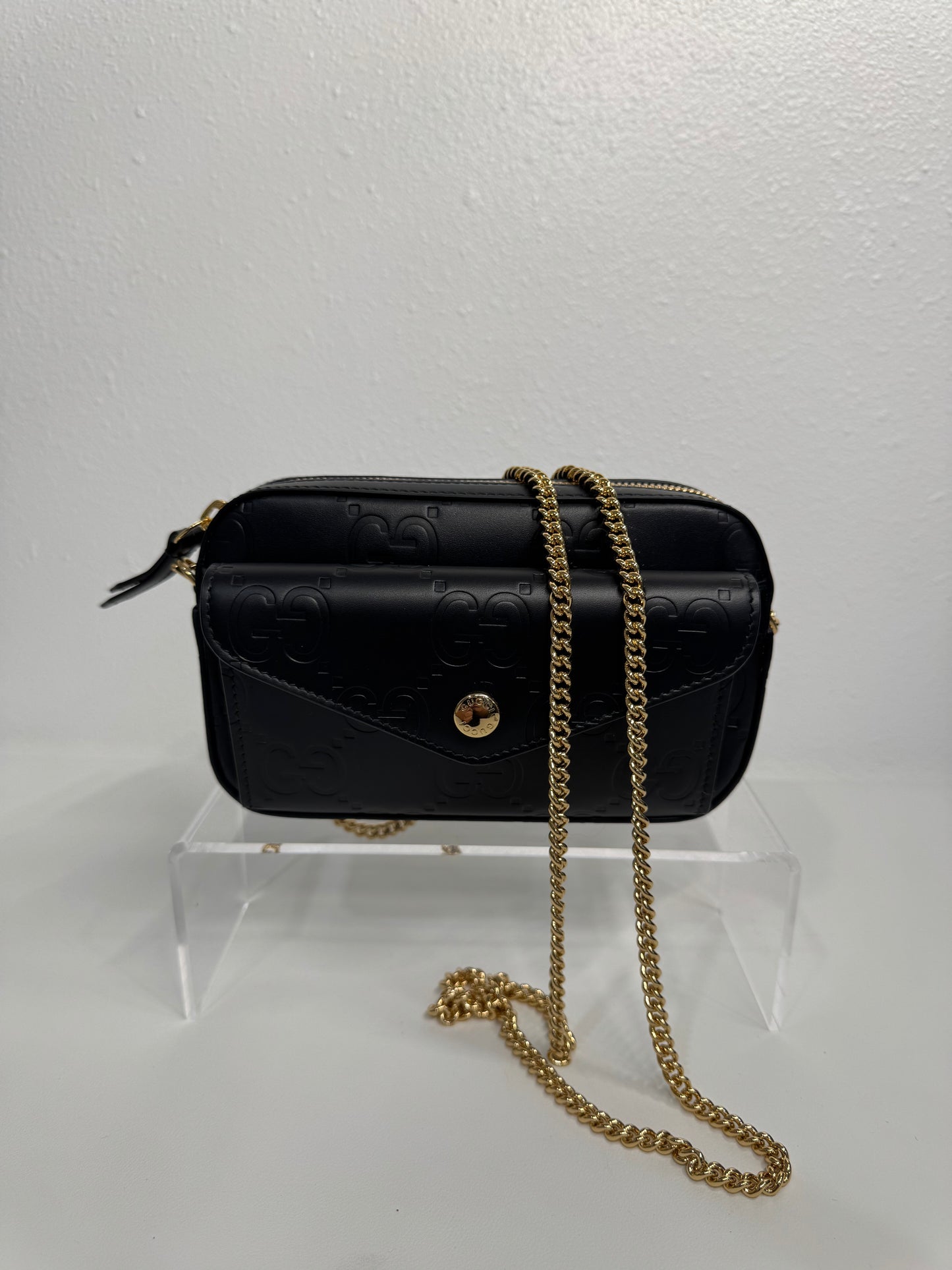 Gucci embossed mini bag