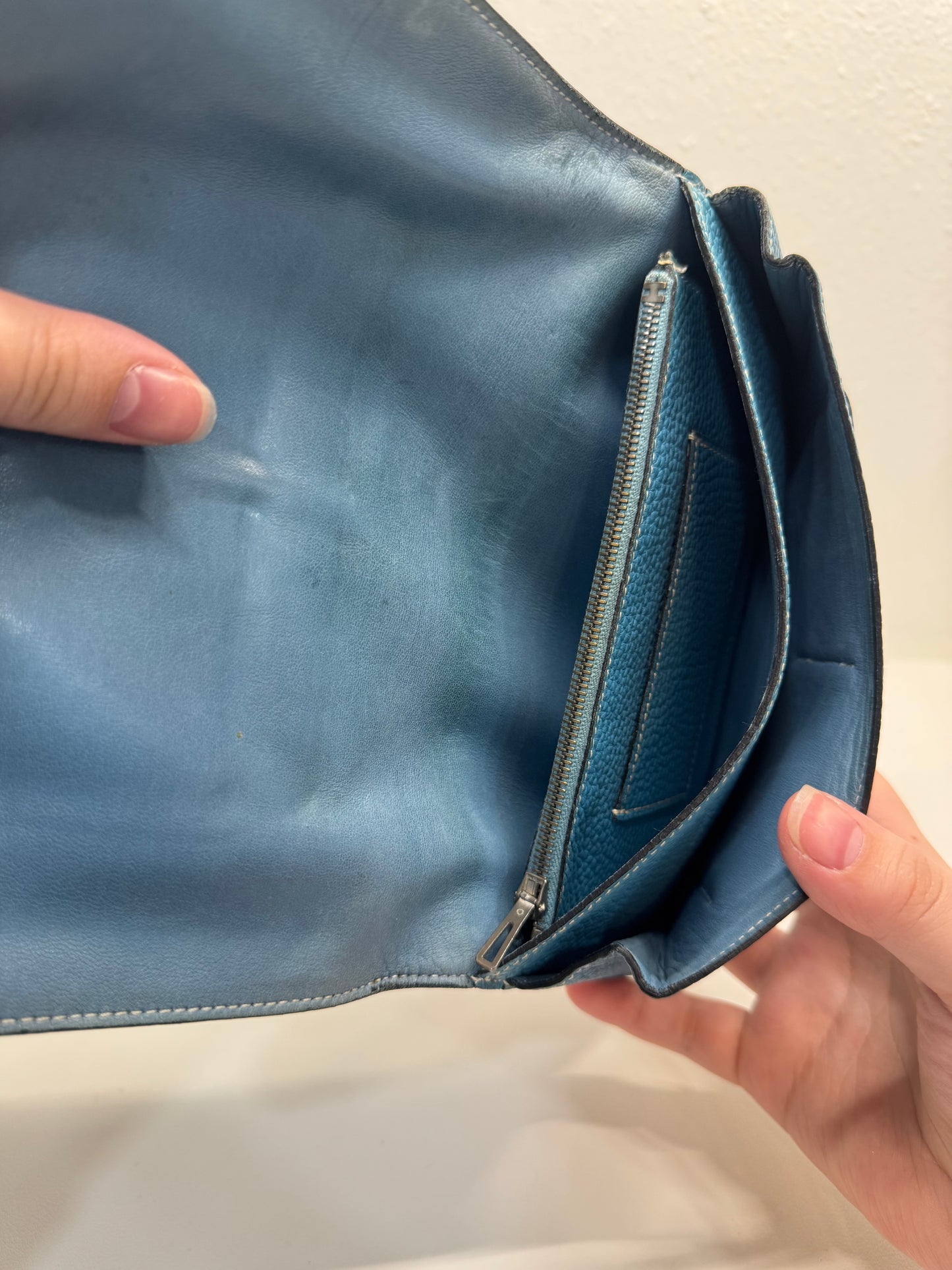 Hermes dogon duo togo wallet