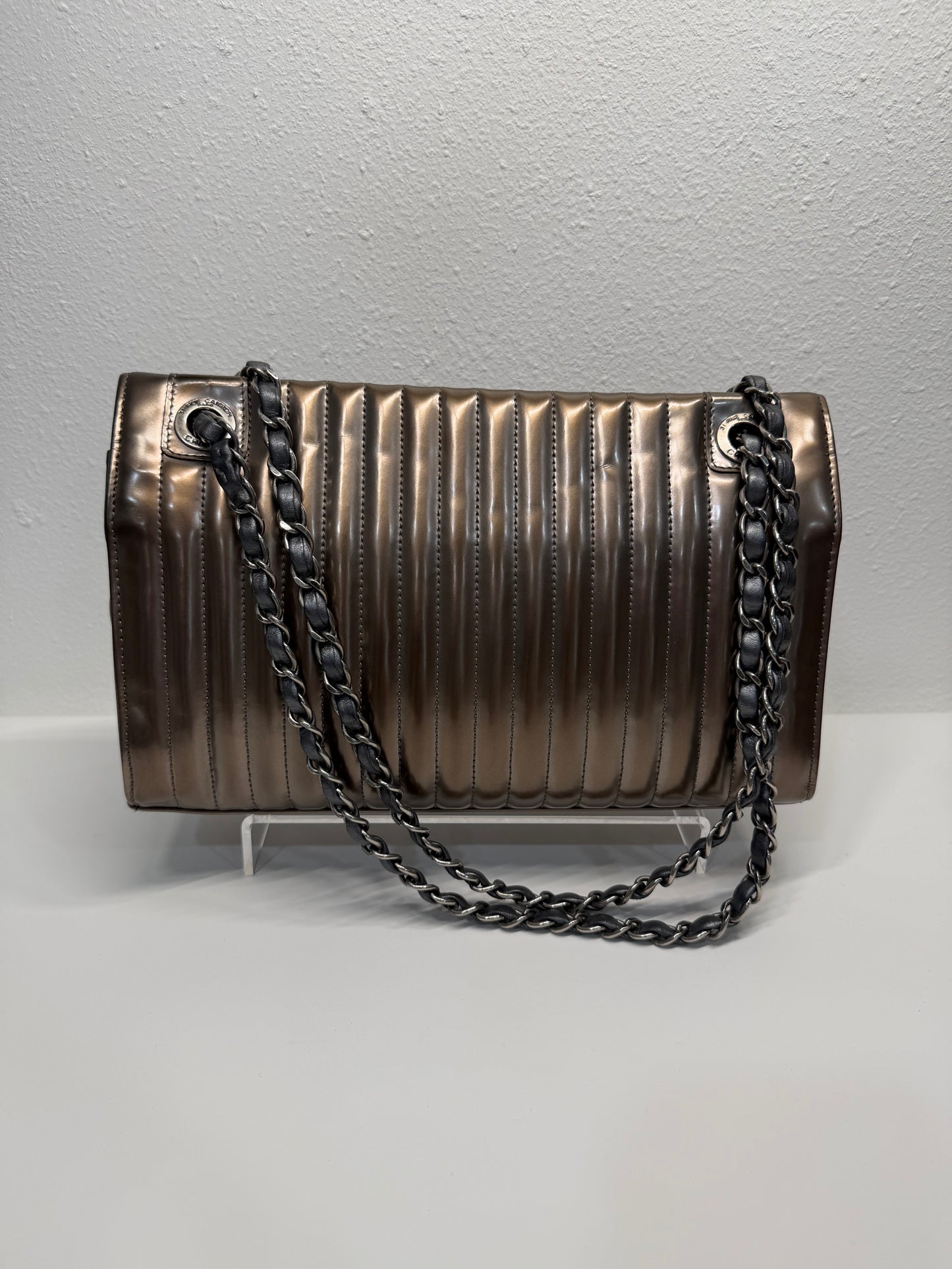 Chanel bronze maharaja express flap