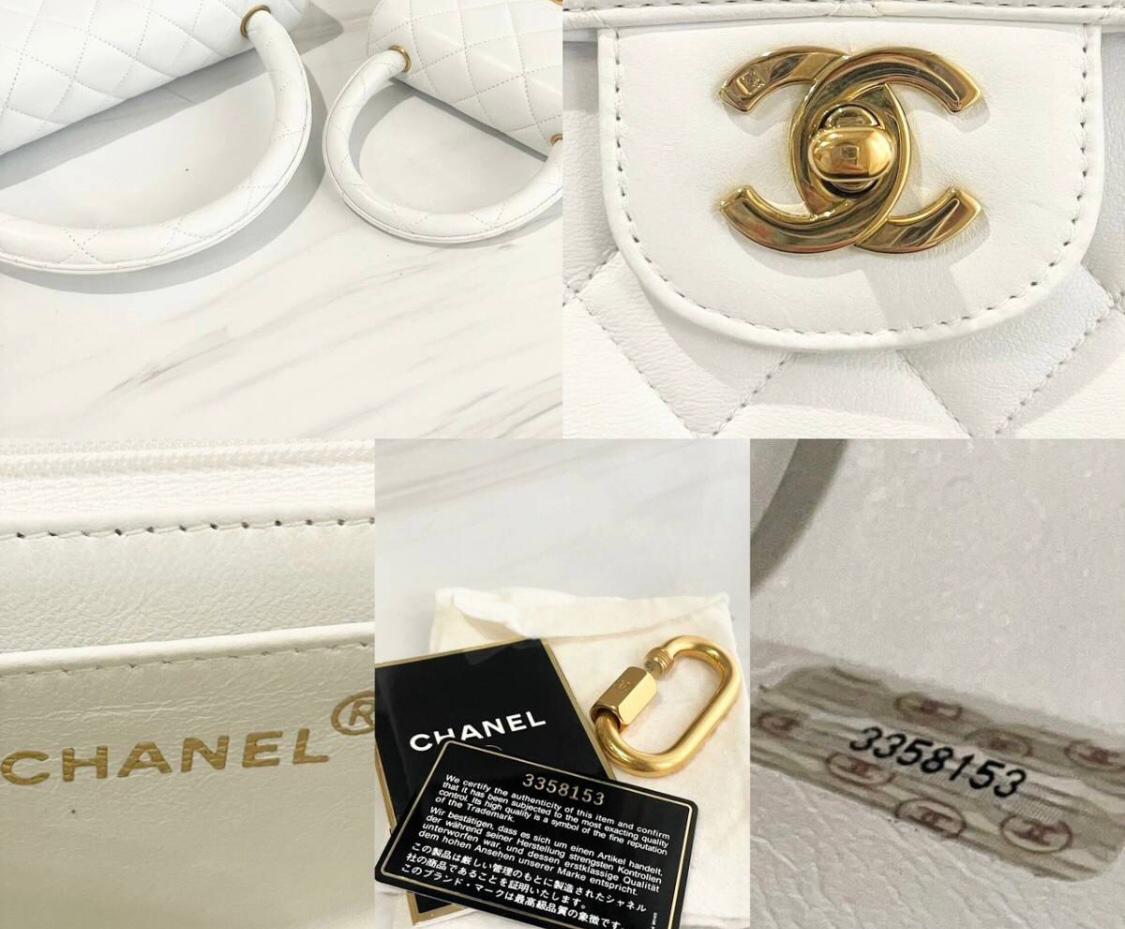 Chanel Parent and child bundle white and black. Bundle Denim 35 pieces and Bundle fan 50 pieces invoice 2161