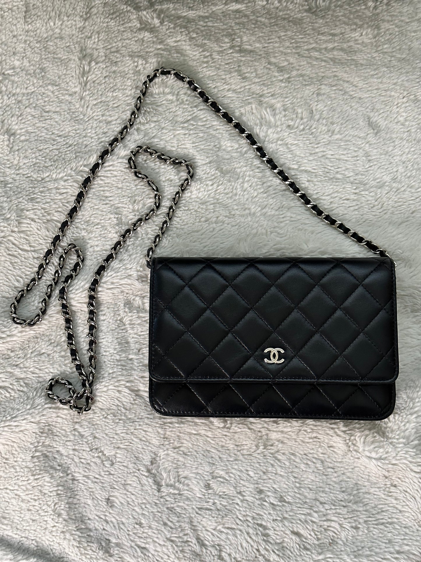 Chanel lambskin woc