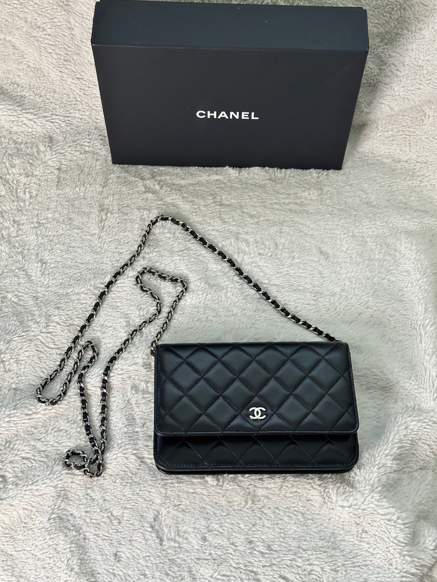 Chanel lambskin woc