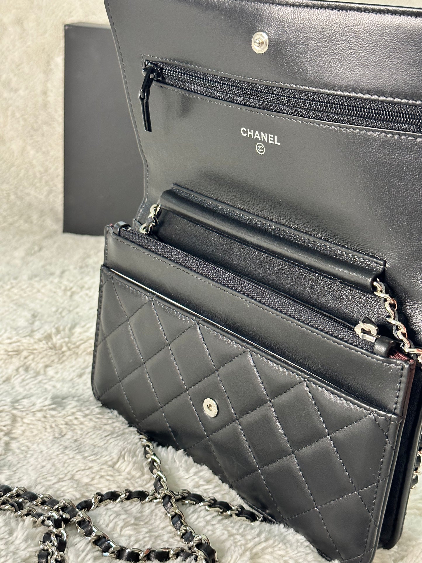 Chanel lambskin woc