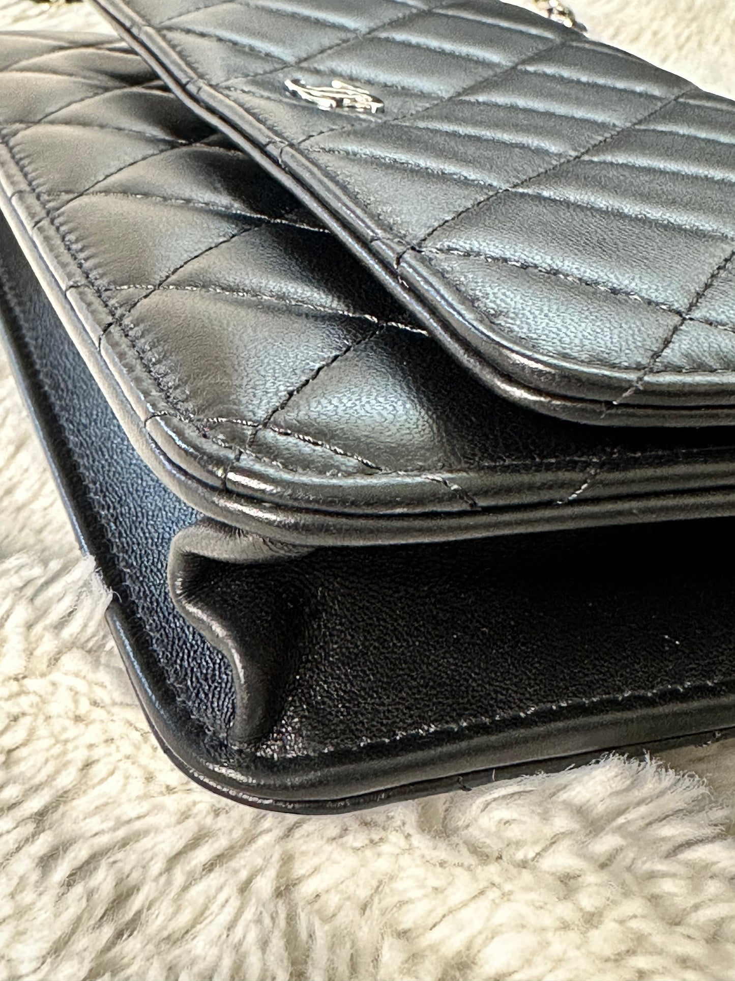 Chanel lambskin woc