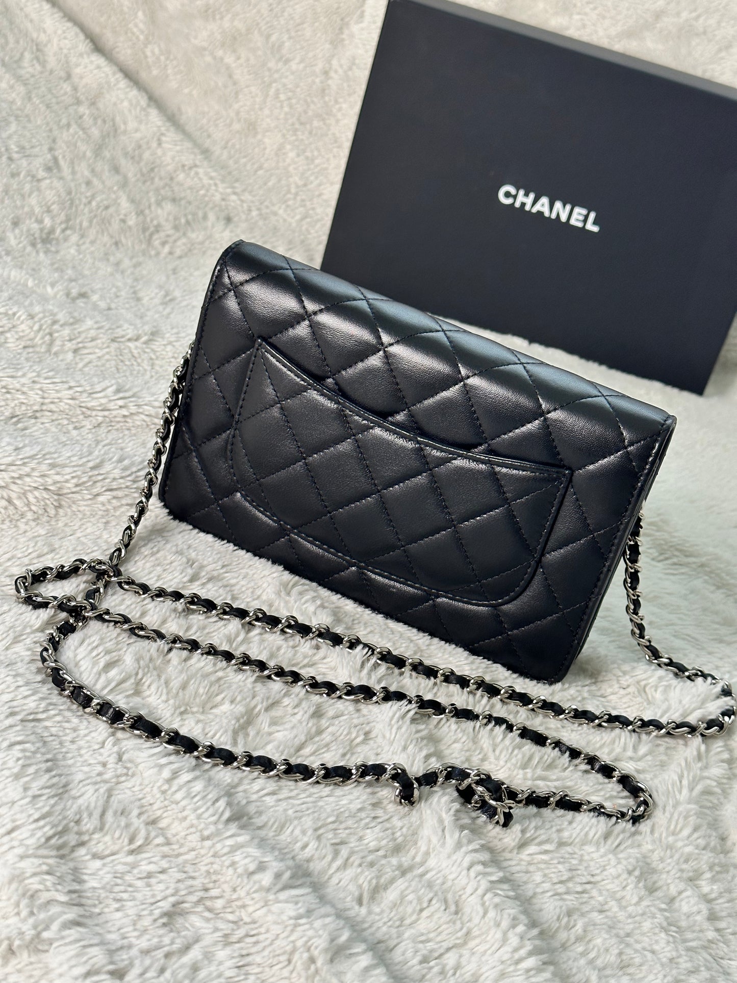 Chanel lambskin woc