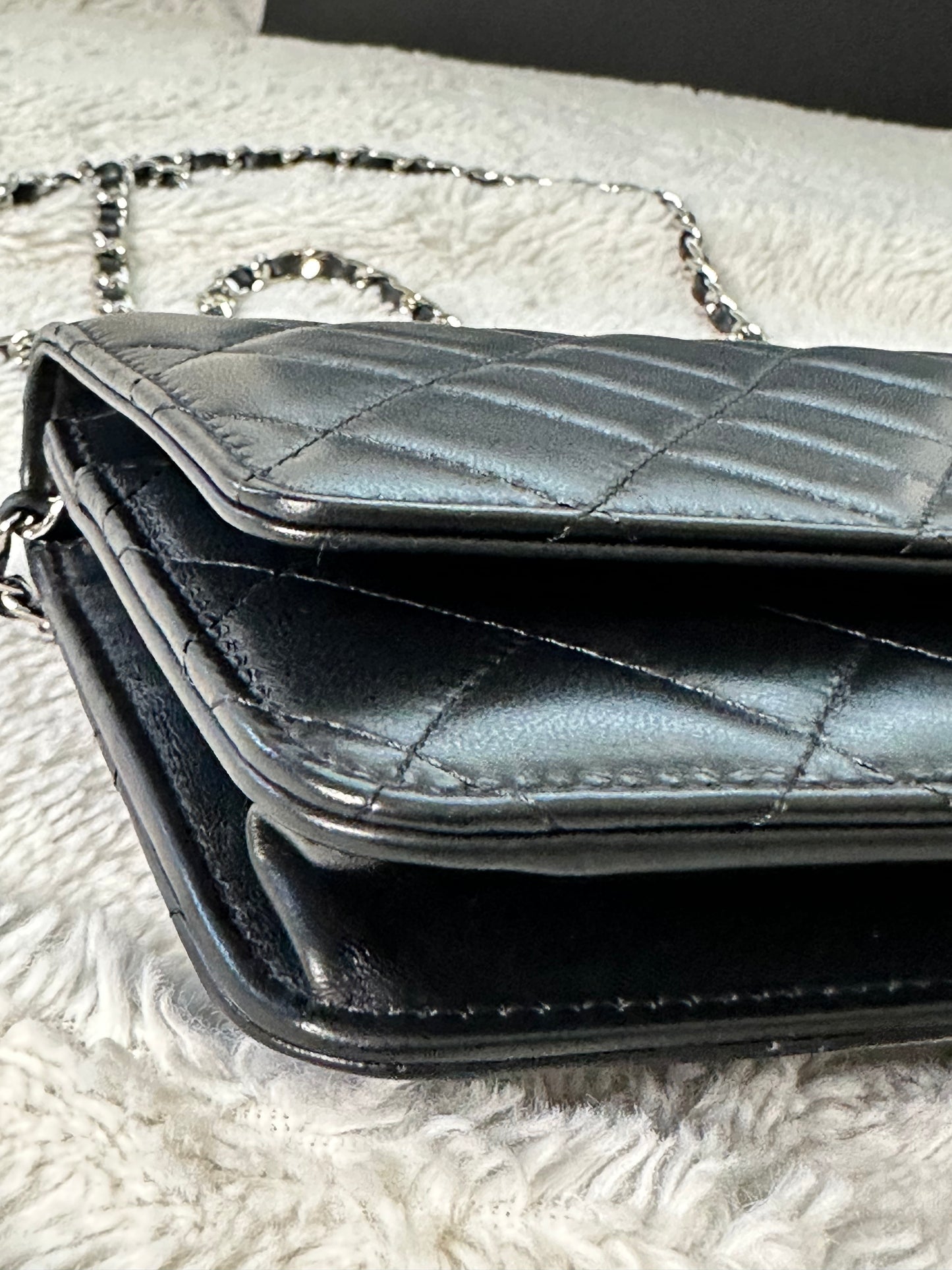 Chanel lambskin woc